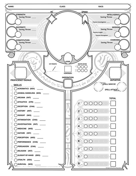 and Stephen S. . Wands and wizards character sheet pdf
